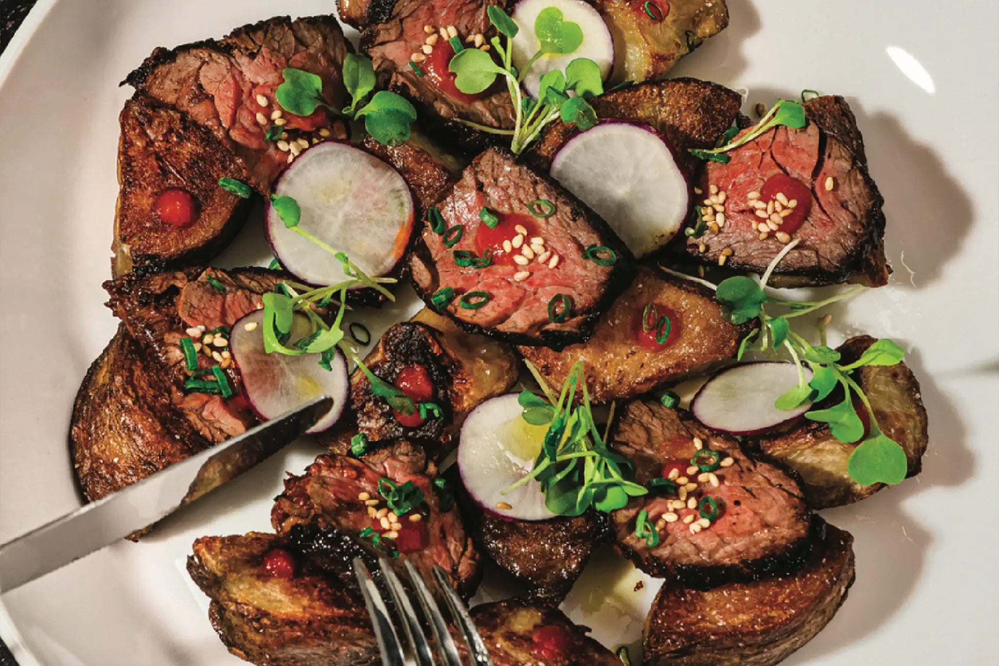 Steak & Crispy Taters