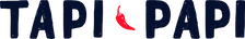 Blue Tapi Papi logo.